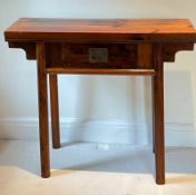 A Chinese Altar style table (H85cm W93cm D30cm)