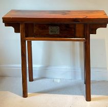 A Chinese Altar style table (H85cm W93cm D30cm)