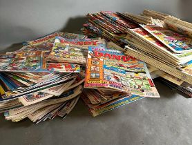 A large quantity of Dandy comics, various ages