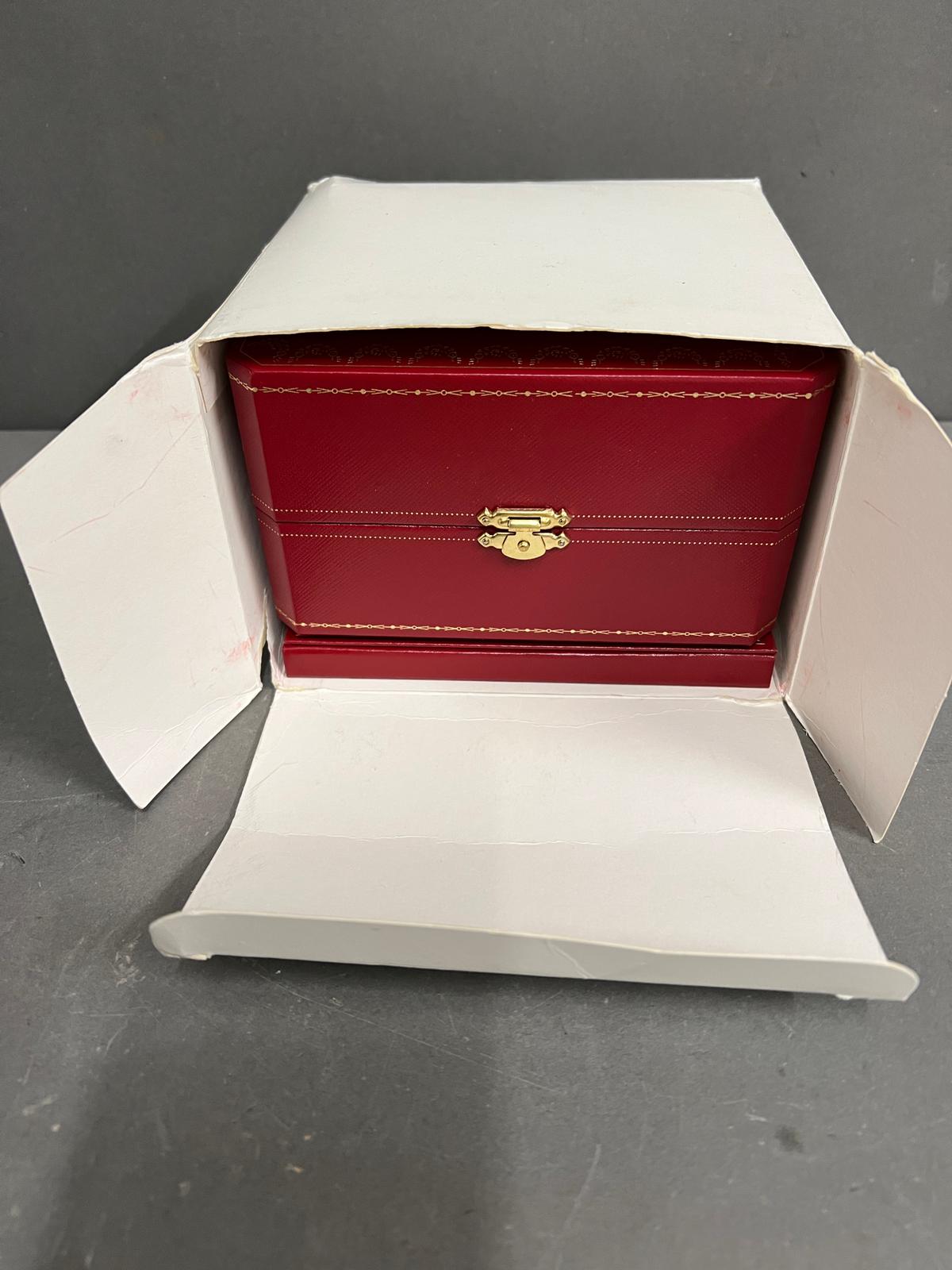 A Cartier watch box with booklet, cd and outer box - Image 2 of 4
