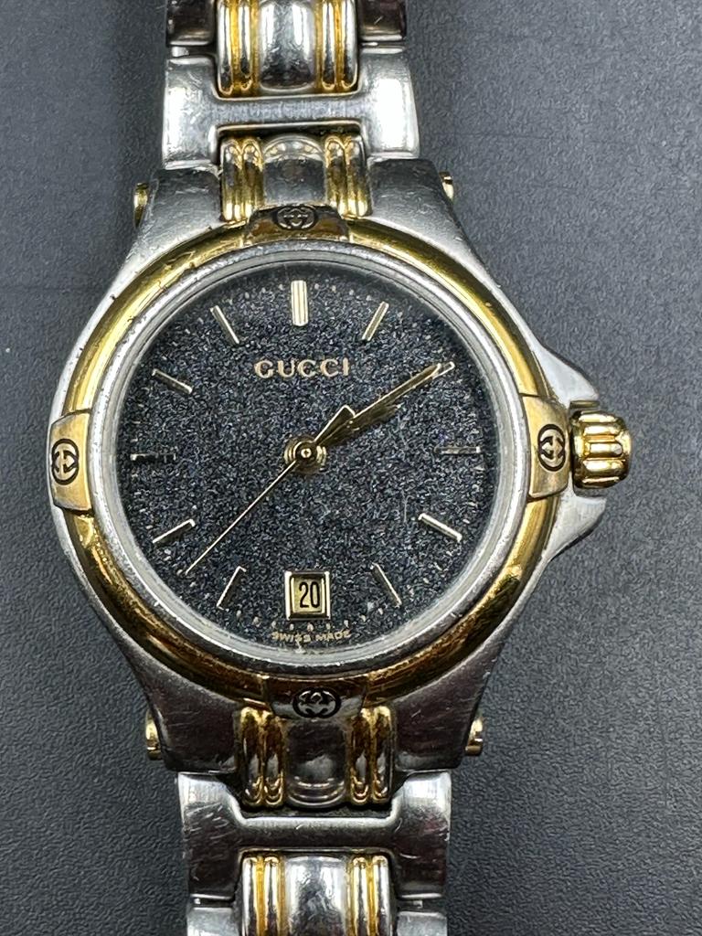 A GUCCI ladies watch in box with papers - Image 3 of 5
