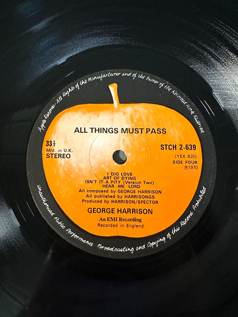 A vinyl copy of George Harrison "All Things Must Pass" (Booklet missing) - Image 7 of 8