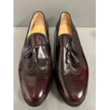 A pair of Barker of London Brogue loafers