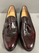A pair of Barker of London Brogue loafers