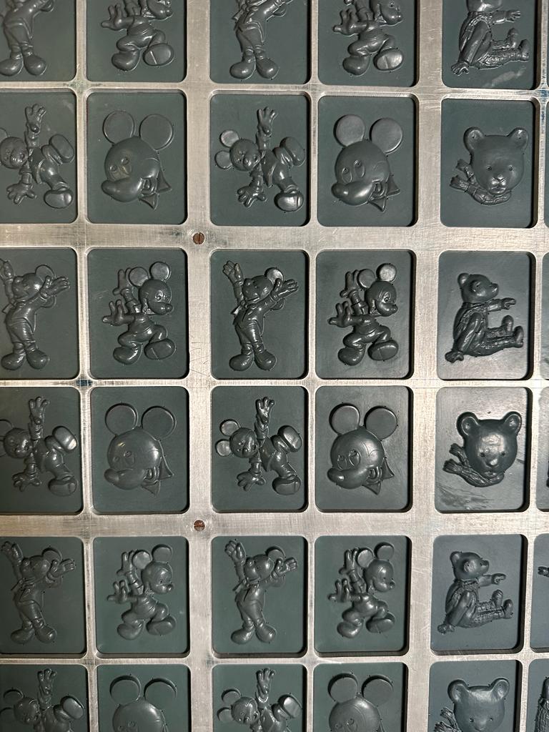 A steel moulding plate featuring Disney characters and Mr Men - Image 4 of 4
