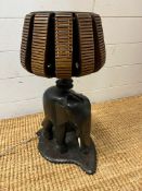 A Yenok elephant Mid Century table lamp