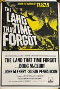 Studio canal Film posters undistributed "The Land That Time Forgot" one sheet poster