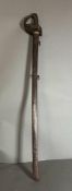 A Henry Wilkinson of Pall Mall London Officers sword in double hanger metal scabbard and with