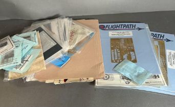 A quantity of aviation, military and commercial decals various makers to include Flightpath