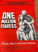 Studio canal Film posters undistributed "One Million Years BC" one sheet poster