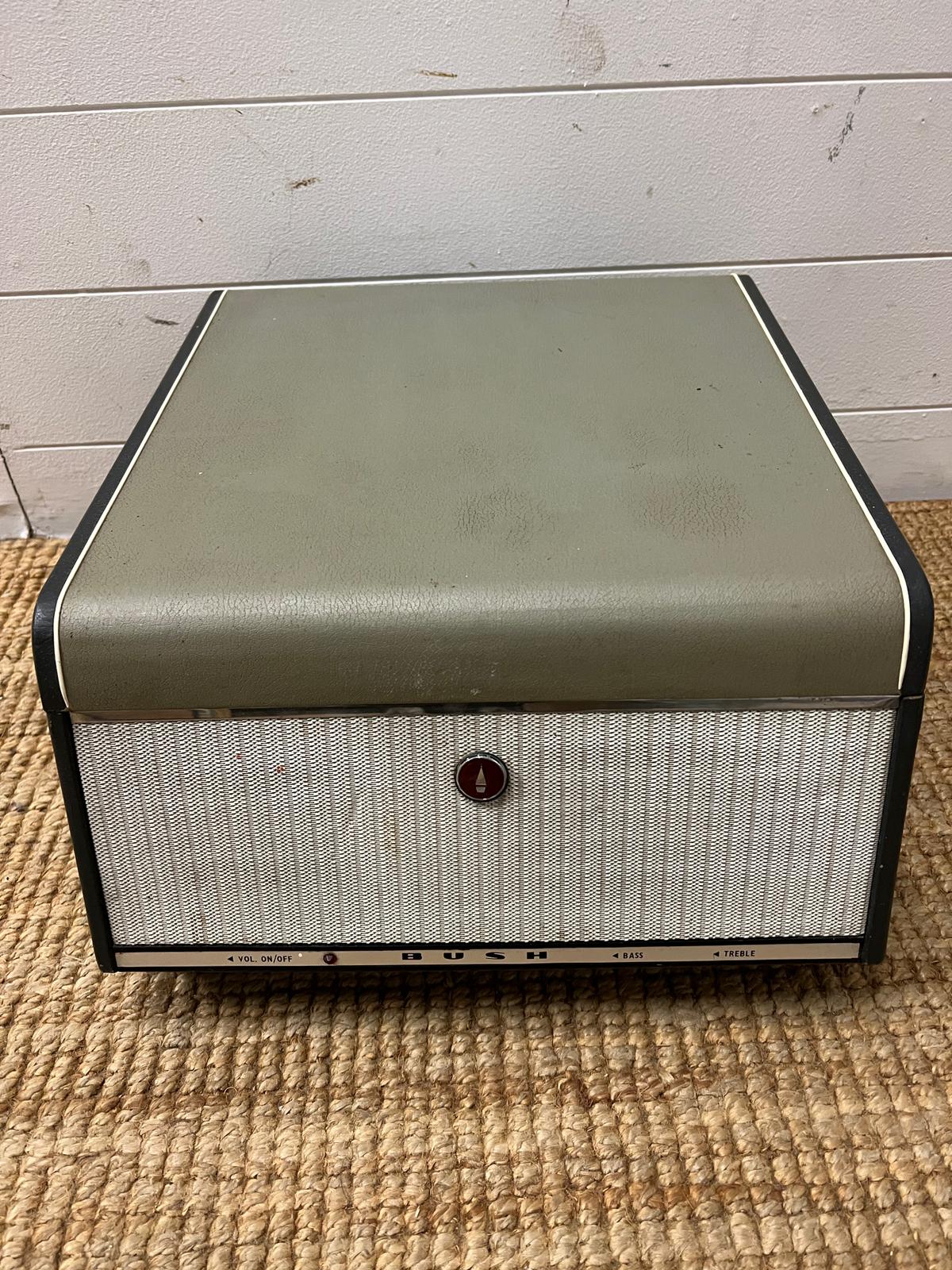 A vintage Bush record player (untested)