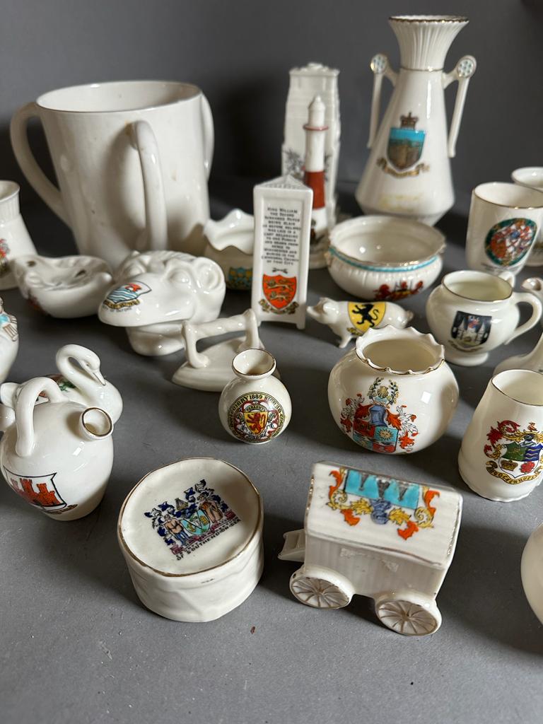 A large selection of Goss china, various themes styles and shapes - Image 3 of 5