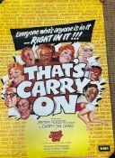 Studio canal Film posters undistributed "That Carry On" one sheet poster