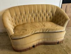 A turn of the Century button back sofa or love seat AF