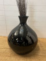An extra large bottle style vase (H60cm Dia65cm)