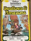 Studio canal Film posters undistributed "Swallows and Amazons" one sheet poster