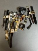 A selection of twenty wristwatches, various styles and makers.