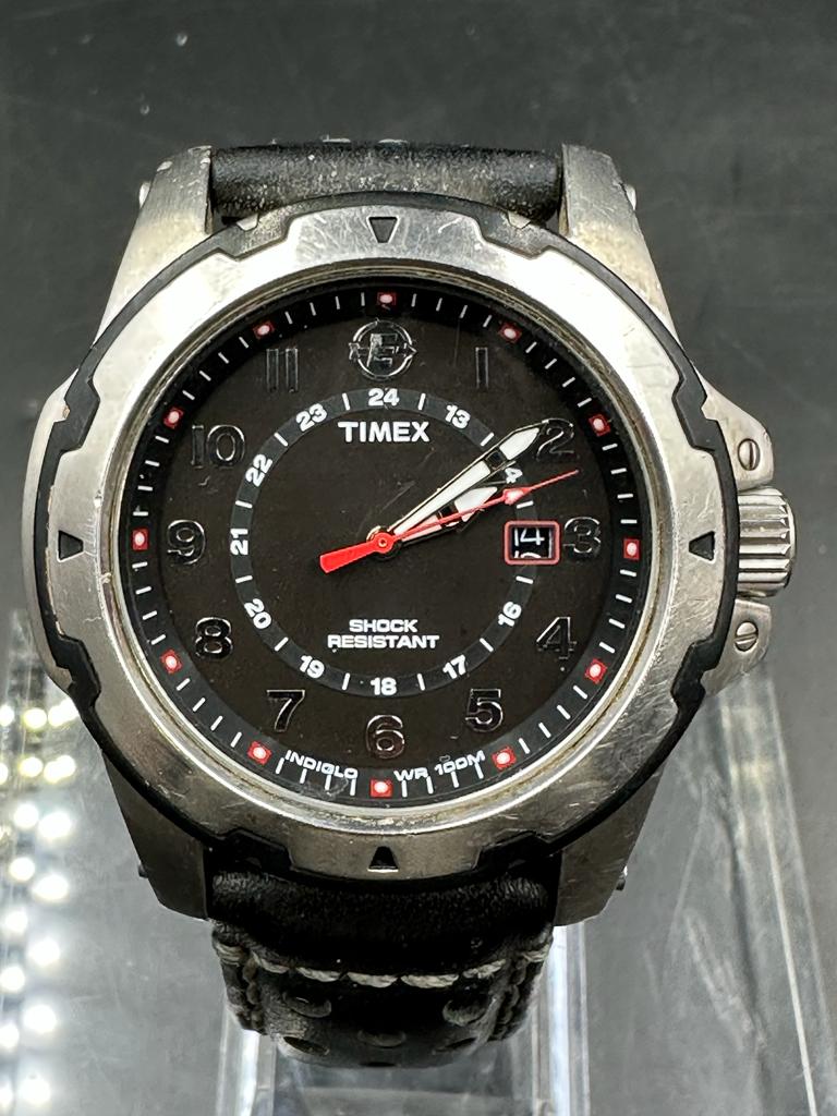 Timex Shock Resistant Indiglo
