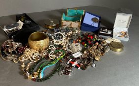 A selection of costume jewellery, various styles and makers.