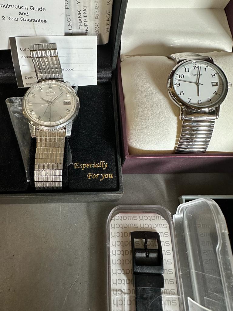 A selection of seven boxed watches to include Swatch, Accurist, Limit etc. - Image 2 of 5