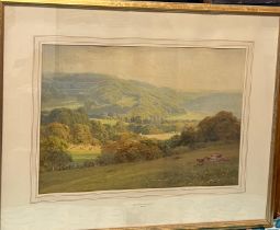 A pastoral water colour, Harry Sutton Palmer (1854 - 1933) signed lower right 58cm x 40cm