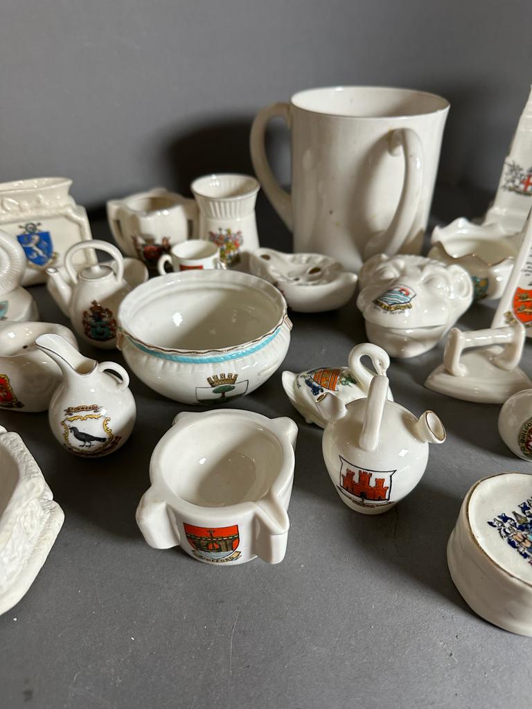 A large selection of Goss china, various themes styles and shapes - Image 4 of 5