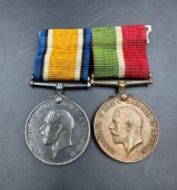 WWI Medals: Mercantile Marine Pair for Jose G Fernandez