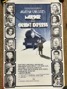 Studio canal Film posters undistributed "Murder on the Orient Express" one sheet poster