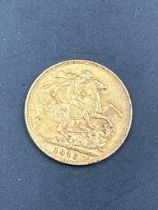 A 1916 Gold sovereign