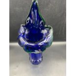 Murano glass "Calla Lily" vase (H37cm) Condition Report light scratches to base- overall all good