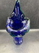 Murano glass "Calla Lily" vase (H37cm) Condition Report light scratches to base- overall all good