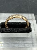 A 9ct gold eternity ring, approximate total weight 2.2g, size P1/2