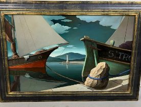 Emile Gaud (French Born 1929) Mediterranean Still Life (119cm x 83cm) A/F