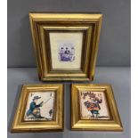 Two prints and one framed vintage photograph