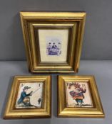 Two prints and one framed vintage photograph