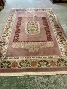 A large rug with geometric pattern 290cm 190cm