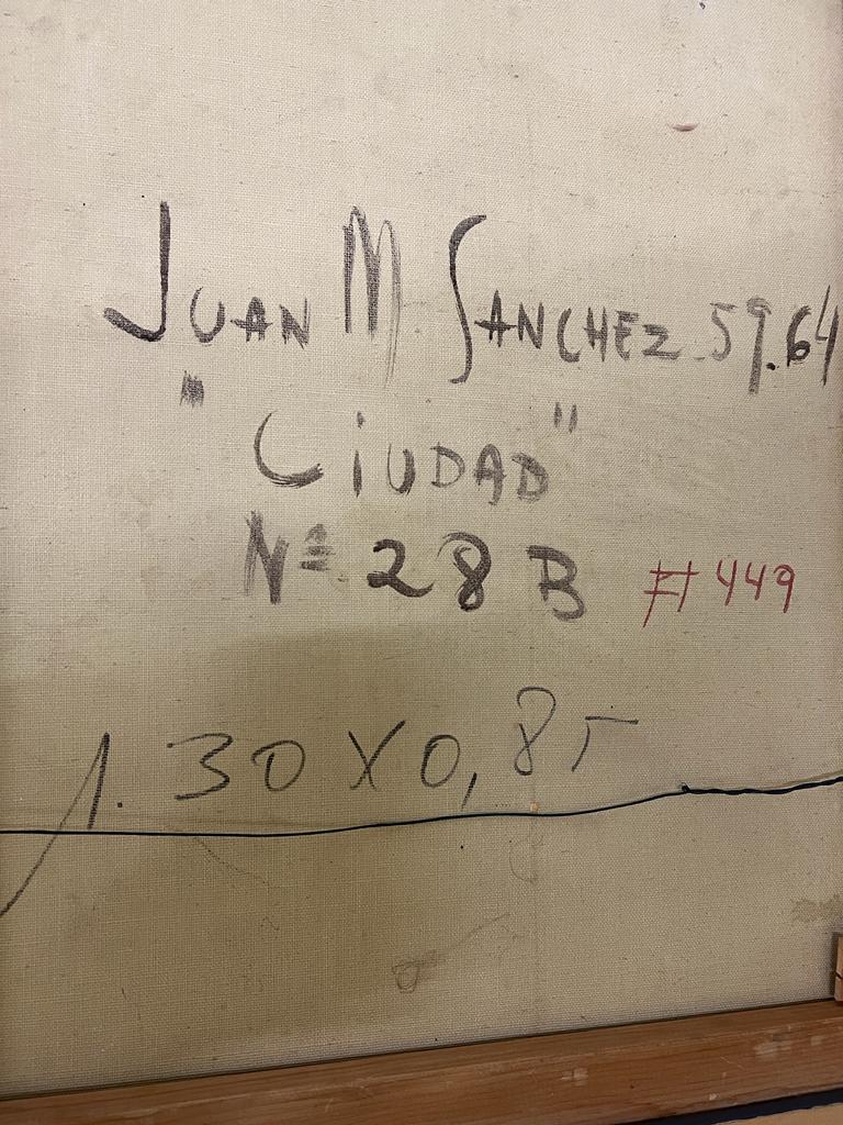 Juan Manuel Sanchez Ciudad No 28 B Condition Report some paint has chipped off - Image 7 of 9