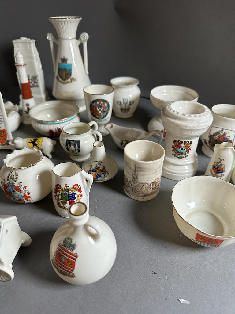 A large selection of Goss china, various themes styles and shapes - Image 2 of 5