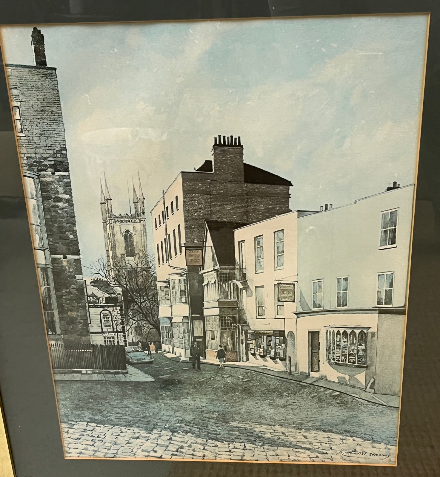 A pair of Windsor street scene prints 64cm x 80cm - Image 3 of 3