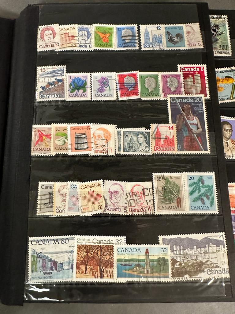 A selection of four albums of UK and World stamps, various countries and ages - Image 5 of 11