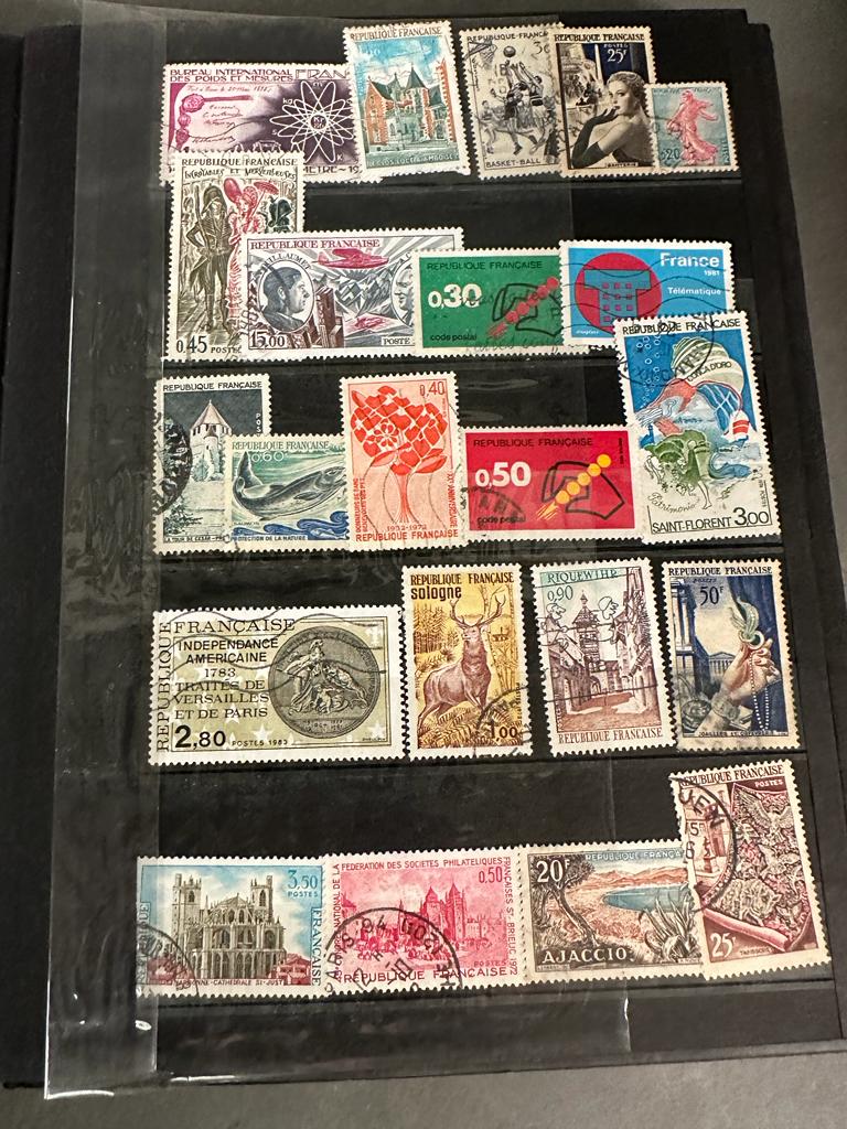 A selection of four albums of UK and World stamps, various countries and ages - Image 7 of 11