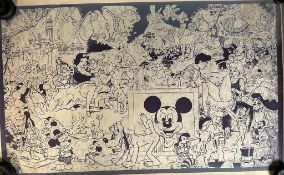 Frank Follmer "Disneyland Memorial Orgy" print