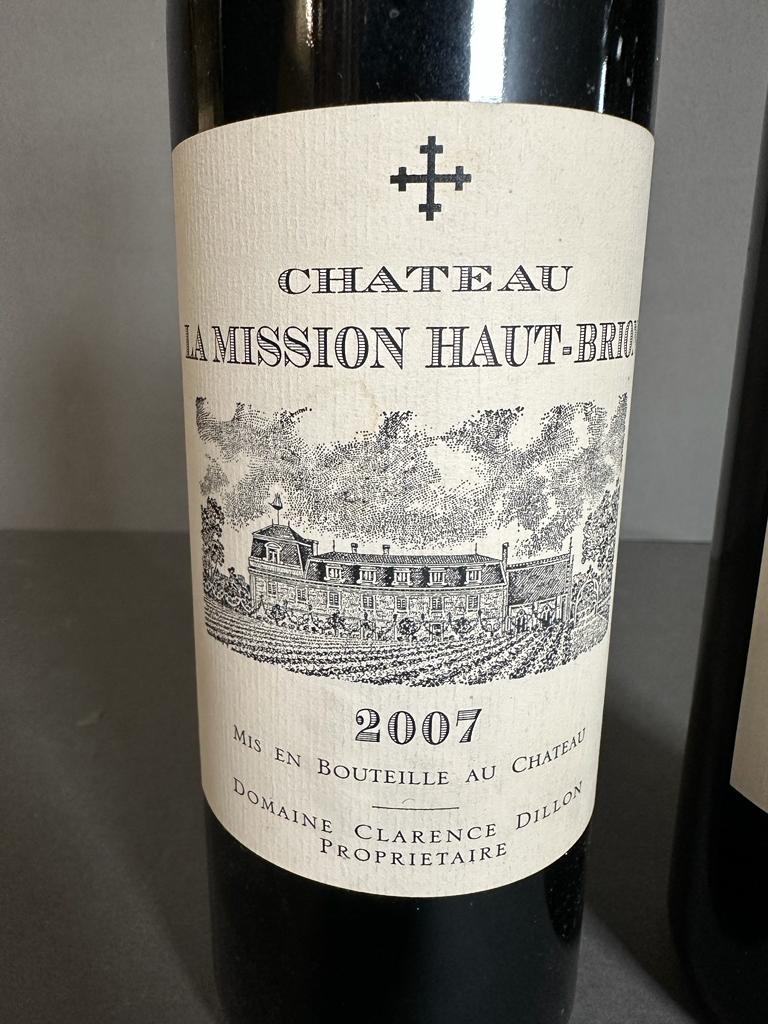 Two bottles of Chateau La Mission Haut Brion 2007 - Image 2 of 2