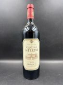 Two bottles of Dutertre 2005 Margaux