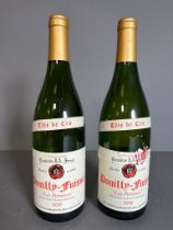 Two Bottles of Pouilly Fuisse Domaine Ferret 2018
