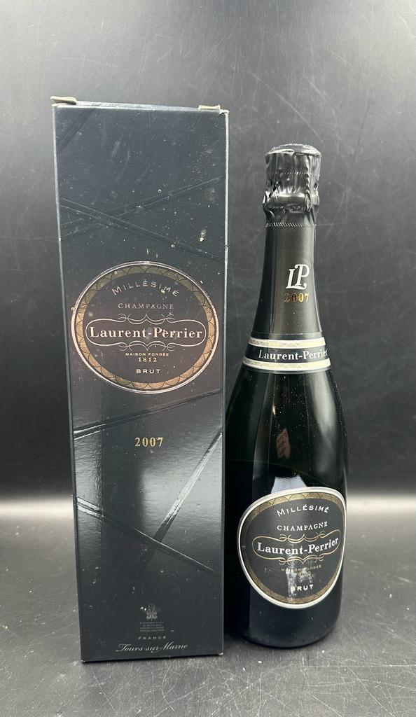 A Bottle Laurent Perrier 2007 Millesime champagne