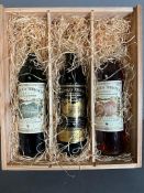 A Three Bottle Chateau D'Arricaud wine gift set.