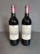 Two bottles of Chateau La Mission Haut Brion 2007