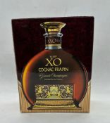 A Bottle of VIP XO Cognac Frapin Grand Chapmagne Cognac