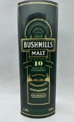 A Bottle of Bushmills Malt 10 Single Malt Irish Whiskey